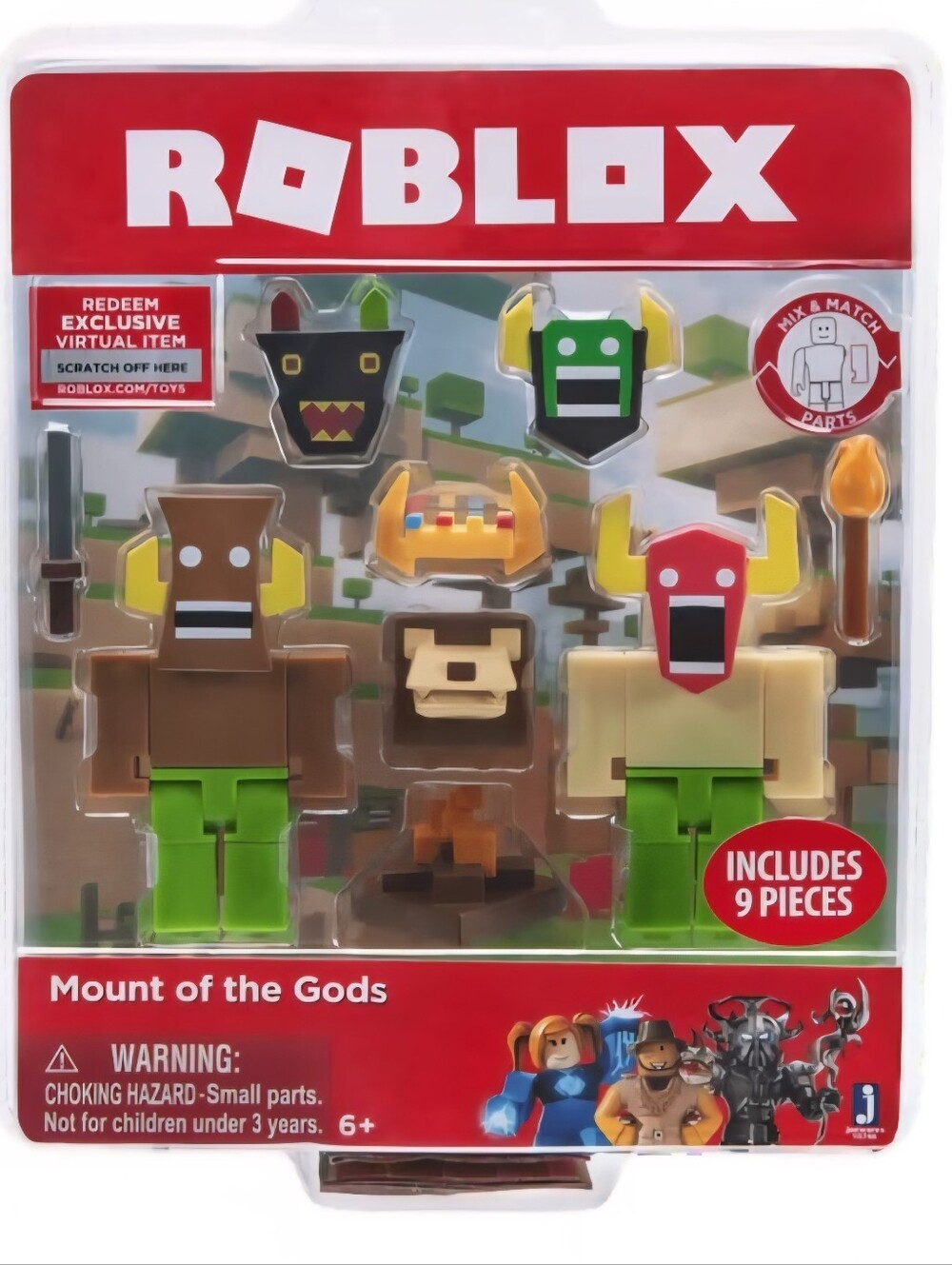 Roblox Action Collection - Mount of the Gods Game Pack